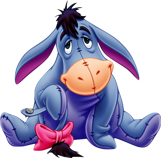 Photo Eeyore-standup - Winnie The Pooh (life Size Stand Up) (588x600), Png Download