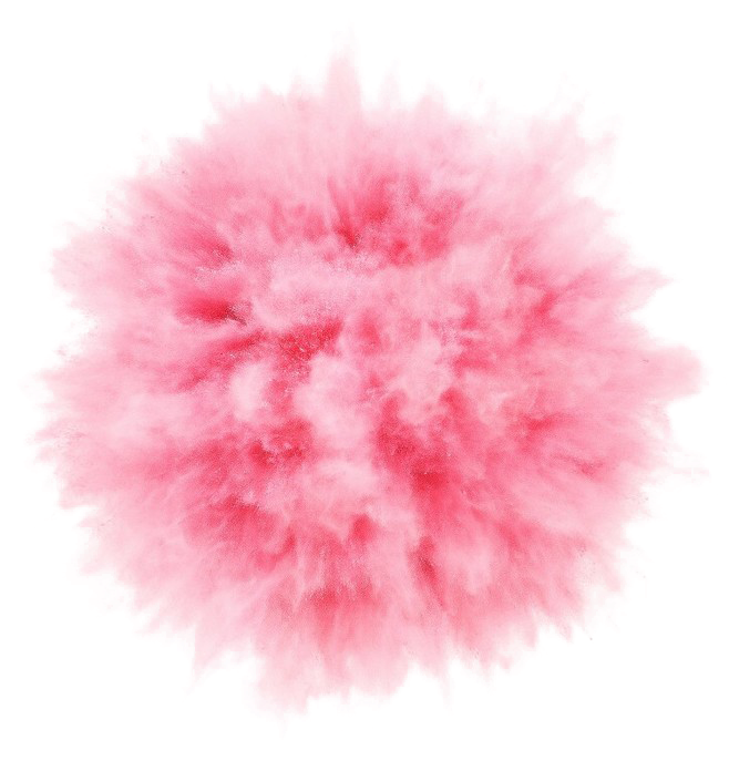#bomb #explosion #smoke #pink #ftestickers - Particulas Rosa Png (658x687), Png Download