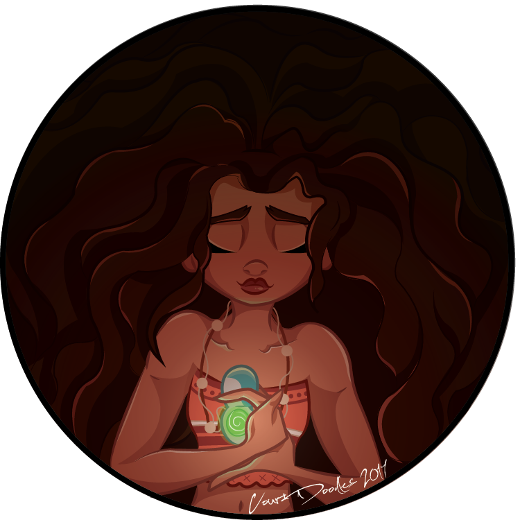 Moana Vector Fiti - Illustration (750x750), Png Download