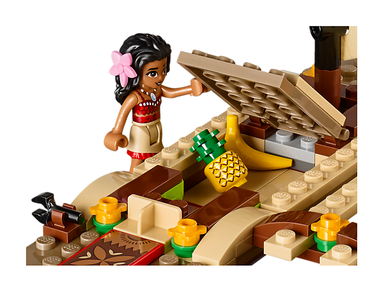 Moana's Ocean Voyage - Barco De Vaiana Lego (800x600), Png Download