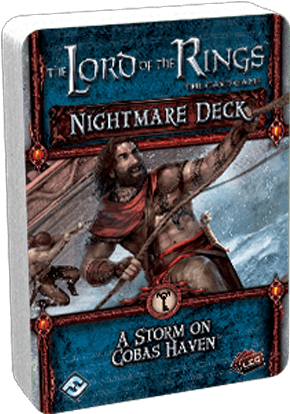 Lotr Lcg A Storm On Cobas Haven Nightmare Deck - Lord Of The Rings Lcg A Storm On Cobas Haven Nightmare (709x709), Png Download