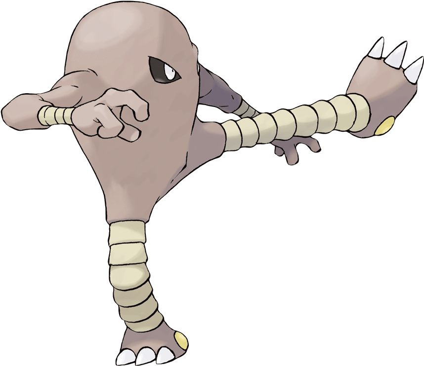 Hitmonlee - Pokemon Hitmonlee (857x857), Png Download