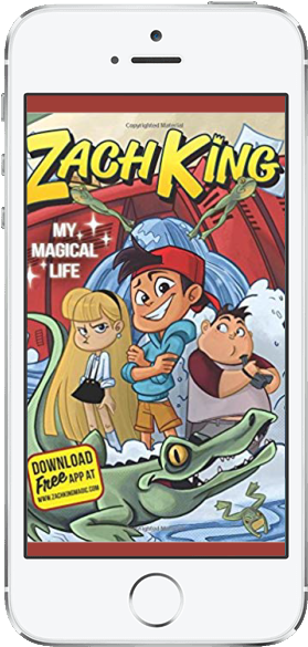 Zach King My Magical Life (550x620), Png Download