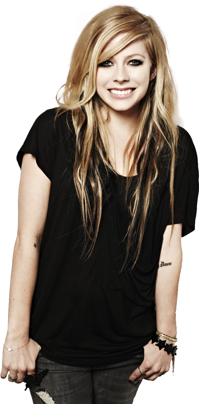 Hannah Montana Miley Cyrus 3 In 2018 - Avril Lavigne Png (1000x1500), Png Download
