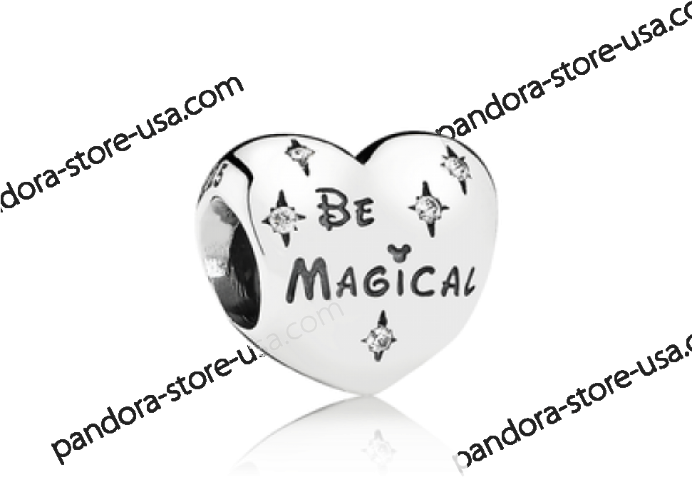 Pandora Disney, Be Magical - Heart (970x1294), Png Download