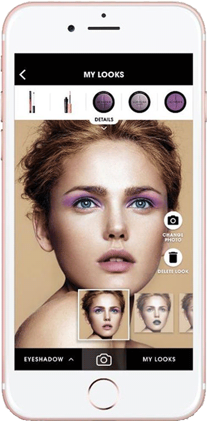 Step - Нюдовый Макияж Голубые Глаза (600x900), Png Download