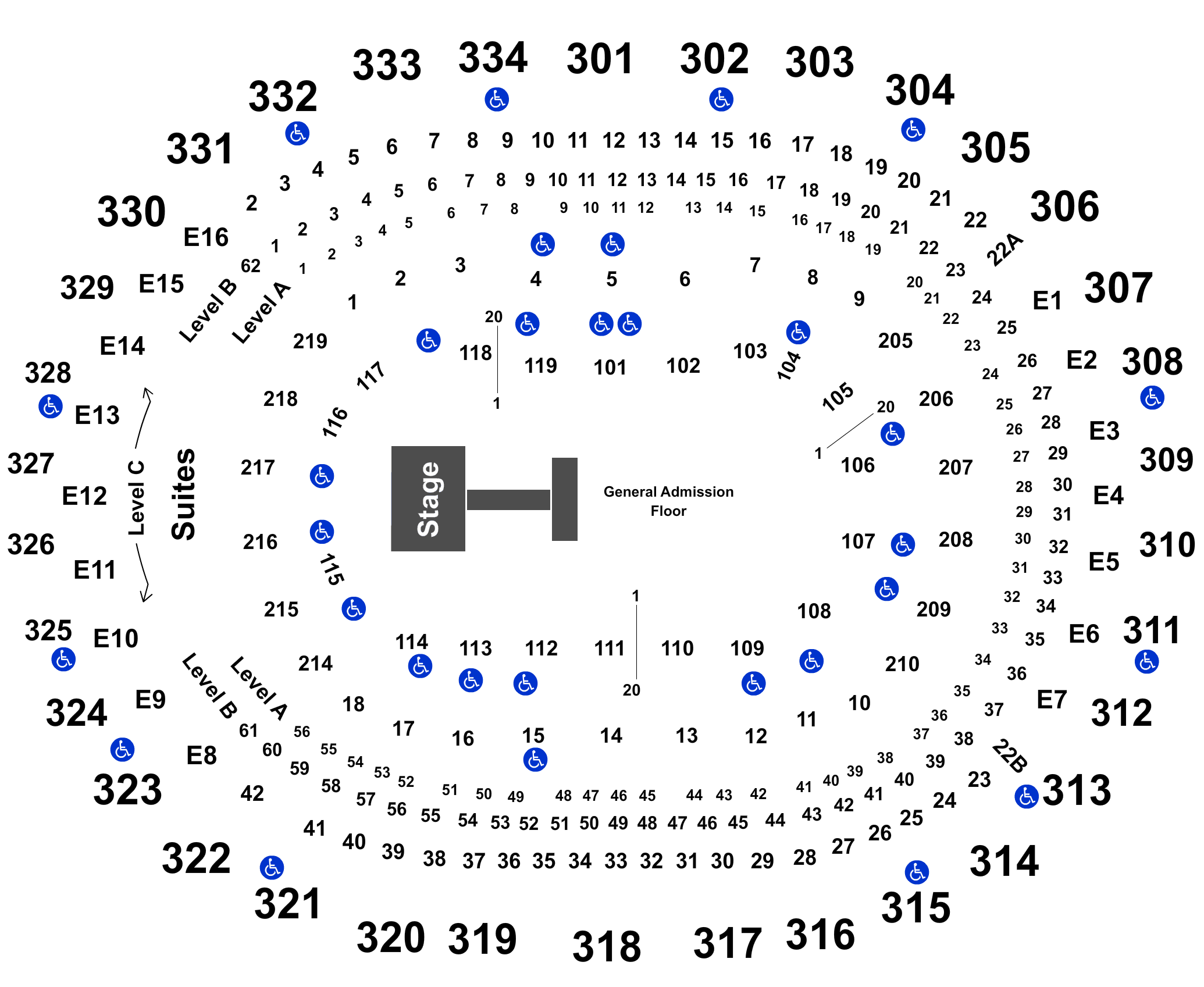 Download Monster Jam Staples Center Seating Full Size PNG Image PNGkit