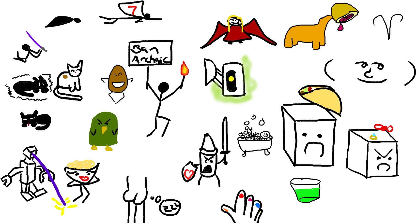 Https - //sketch - - Cartoon (1700x925), Png Download