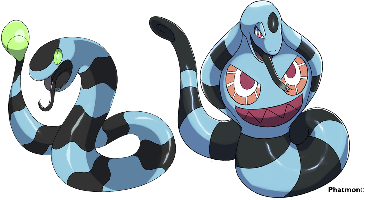 Png - Alolan Ekans And Arbok (1224x653), Png Download