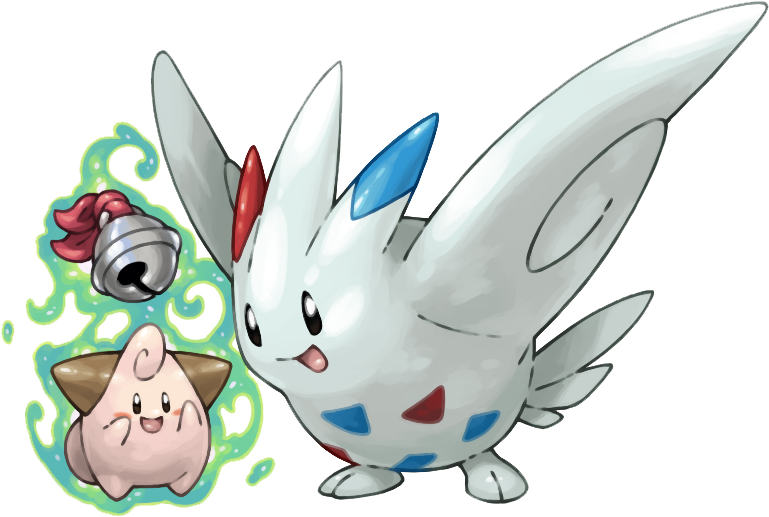568 - Togekiss - Cartoon (800x550), Png Download