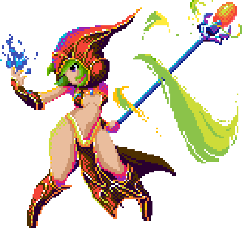 Female Mage - Illustration (1146x1146), Png Download