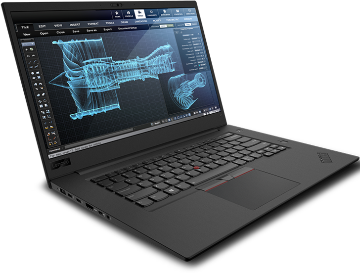 Thin And Light Thinkpad P1 Pitches For The Portable - Lenovo Thinkpad P1 (770x578), Png Download