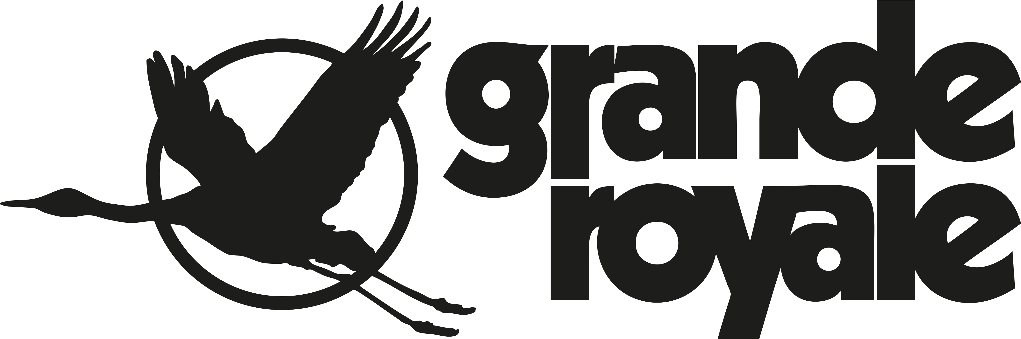 Grande Royale Logo Simple - Illustration (4224x1405), Png Download