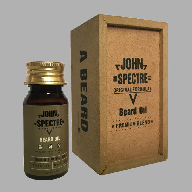 John Spectre Peppermint - John Spectre Beard Oil (676x676), Png Download