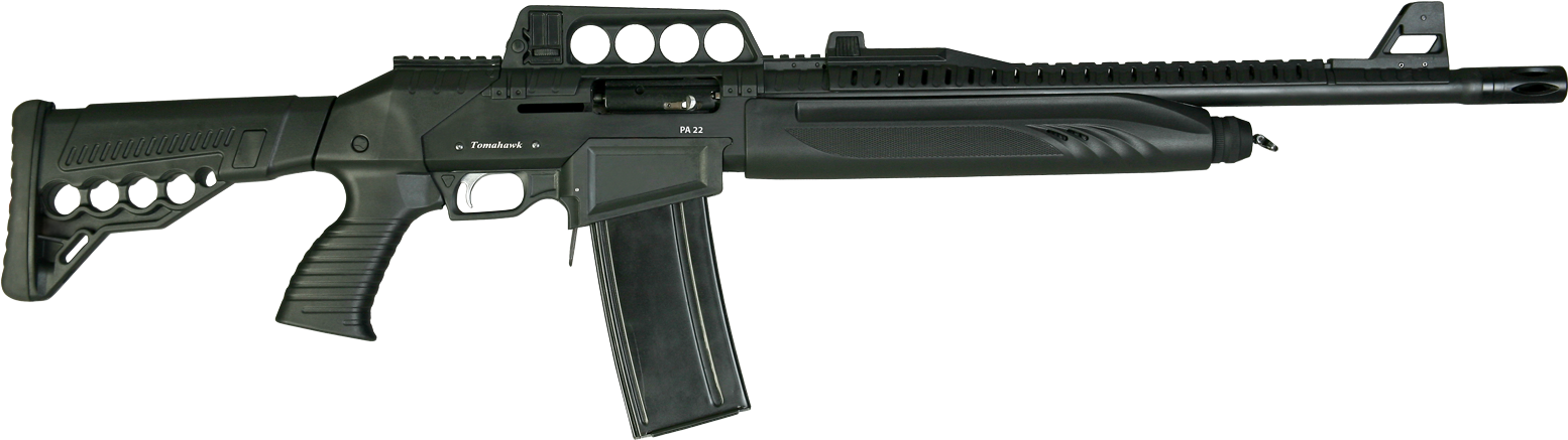 Tomahawk Pa 22 Semi Automatic Shotgun - Smith And Wesson M&p Sport 2 Magpul (2000x700), Png Download