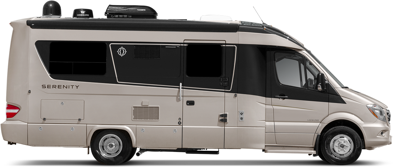 Serenity Silver - Leisure Travel Vans Serenity (1600x800), Png Download