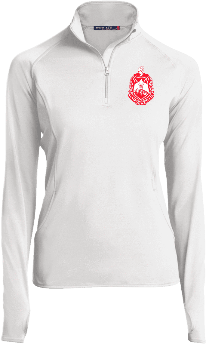 Delta Sigma Theta 1 2 Zip Performance Pullover Unique - Delta Sigma Theta (1155x1155), Png Download