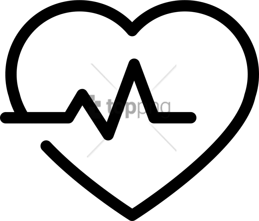 Free Png Corazon Con Linea De Vida Png Image With Transparent - Corazon De Vida Png (850x724), Png Download