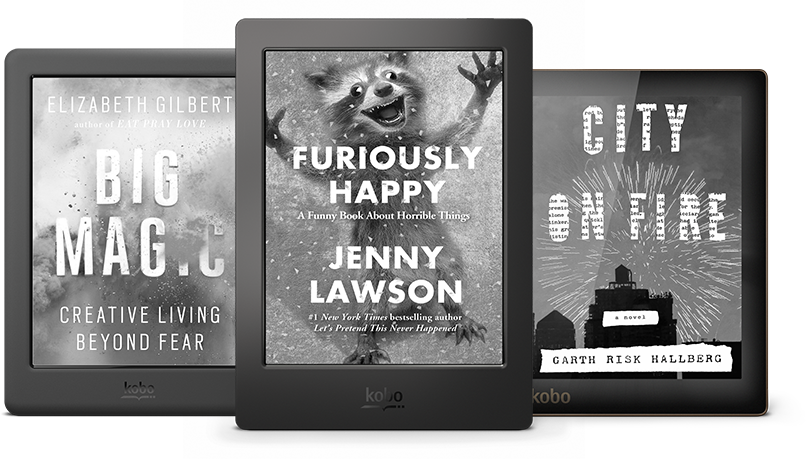 Kobo Products Are Available At Independently Owned - Red Orange Book Covers (806x459), Png Download