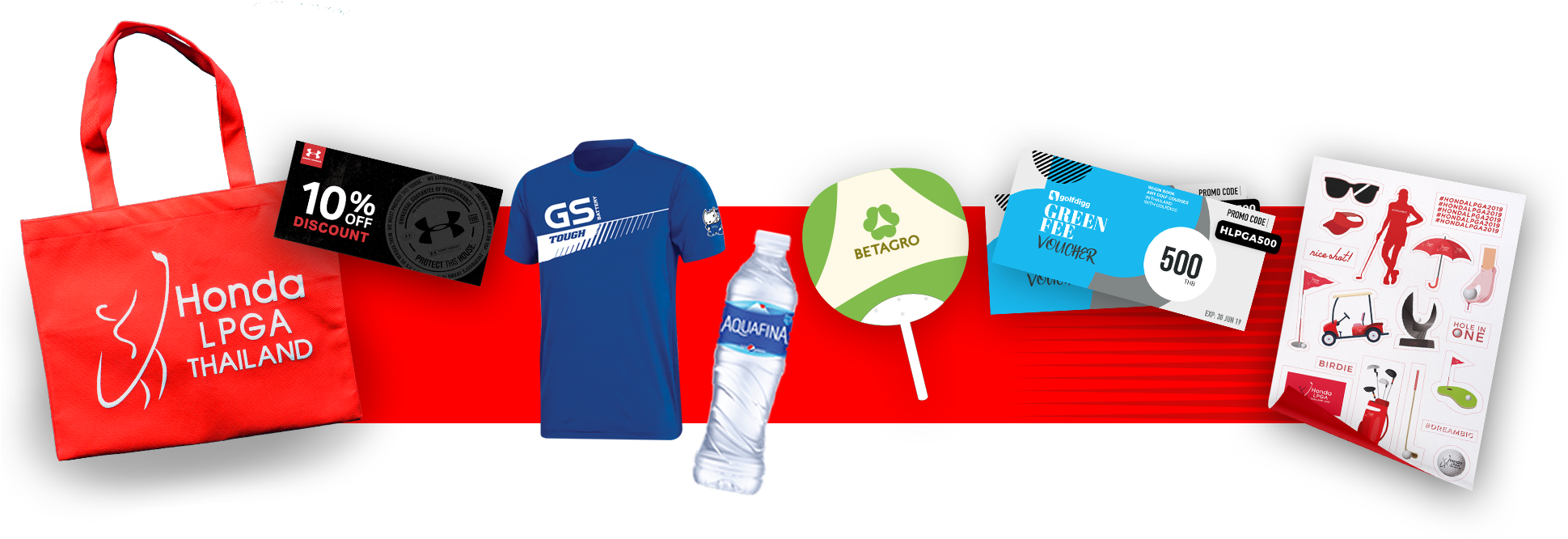 Lucky Draw From All Ticket Buyers - Honda Lpga Thailand 2011 (2019x756), Png Download