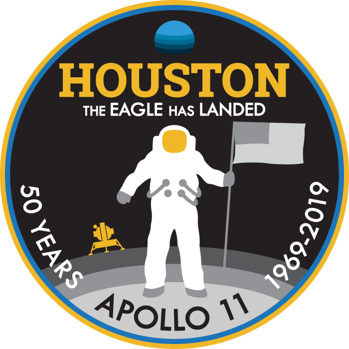 Apollo 11 50th Anniversary Patch (700x700), Png Download