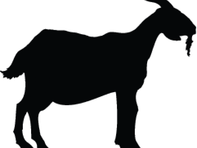 Free On Dumielauxepices Net - Goat Silhouette Vector Png (640x480), Png Download
