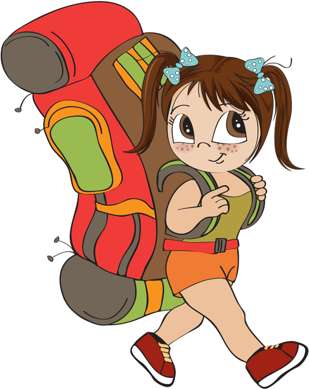 Яндекс - Фотки - Girl Leaving Home Cartoon (658x800), Png Download