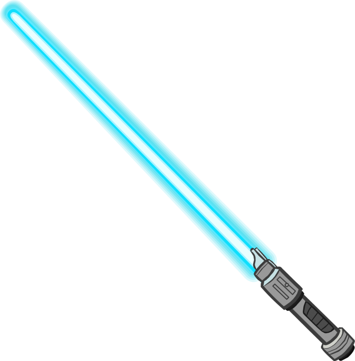 Star Wars Sword Png - Sable De Luz Azul Png (700x712), Png Download