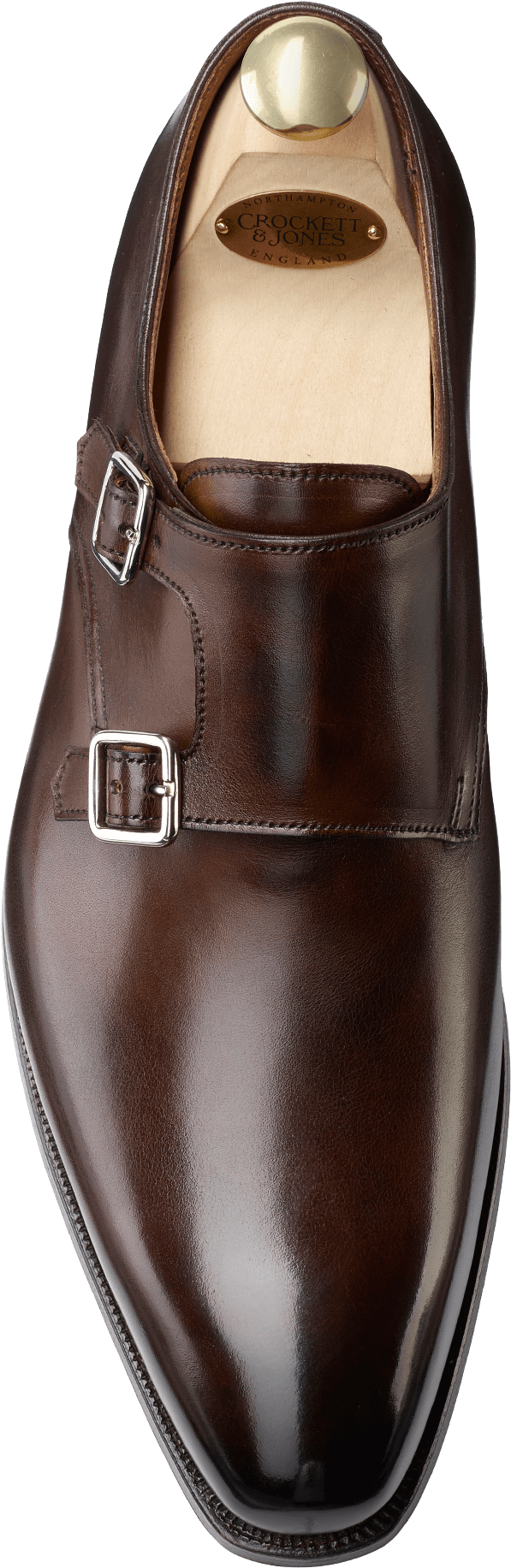 Seymour Darkbrown Calf - Dorset Crockett And Jones (900x1850), Png Download