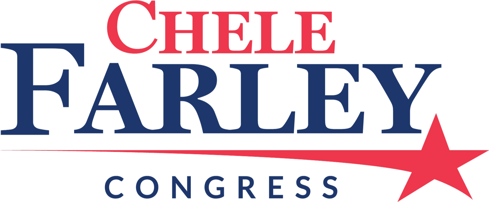 Chele Farley For Congress - Tan (1714x722), Png Download