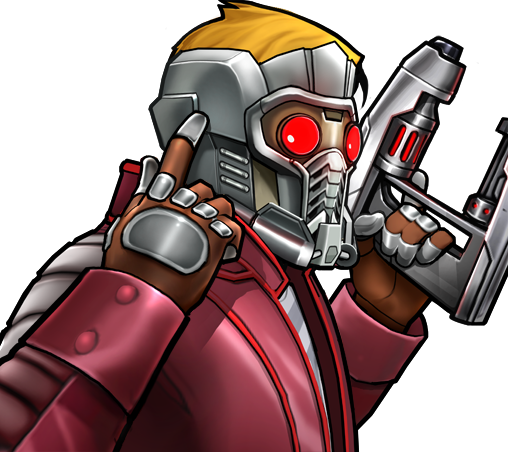 Peter Quill From Marvel Avengers Academy 002 - Marvel Peter Quill (508x452), Png Download