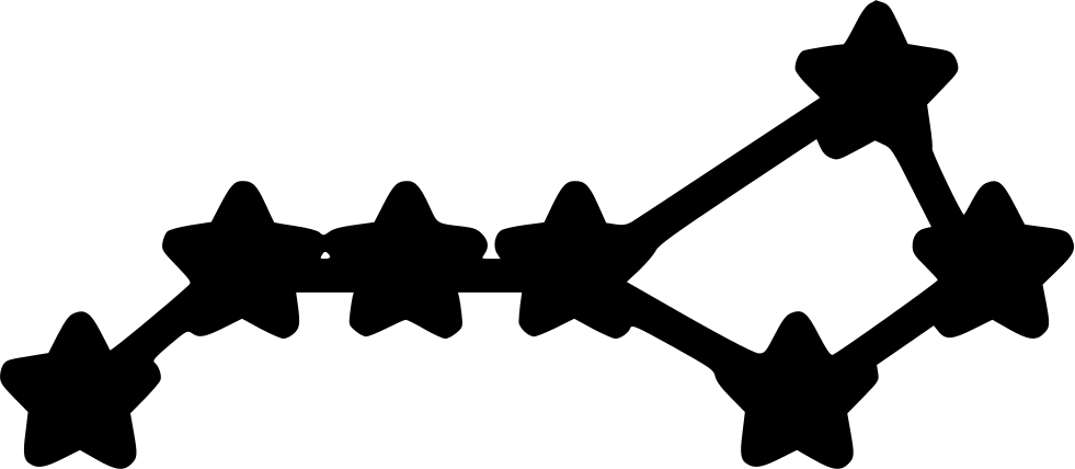 Star Pattern Galaxy U Niverse Shape Space Astrology - Pattern (981x428), Png Download