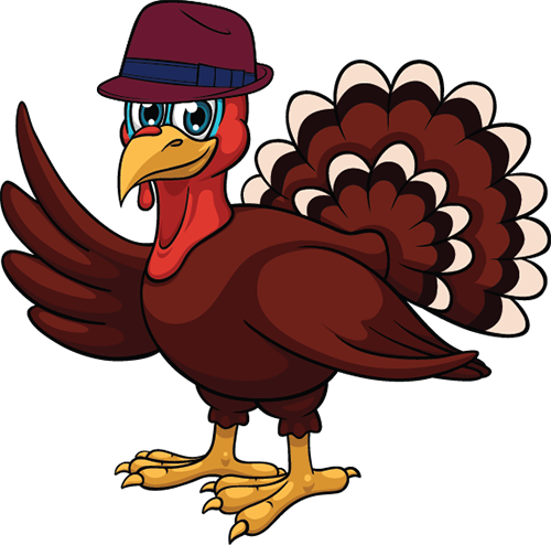 Christian Care Center Food Drive - Thanksgiving Adult Coloring Book: 25 Thanksgiving Holiday (500x494), Png Download