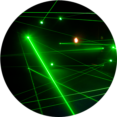 Covert Objective - Laser (413x413), Png Download
