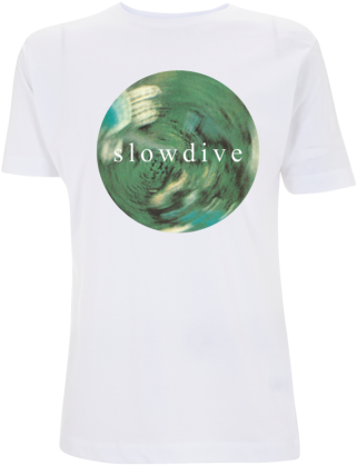 Swirl White T-shirt - Slowdive Swirl Shirt (450x450), Png Download