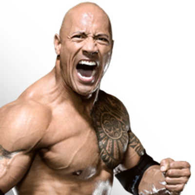 Dwayne Johnson - Professional Wrestler (400x400), Png Download