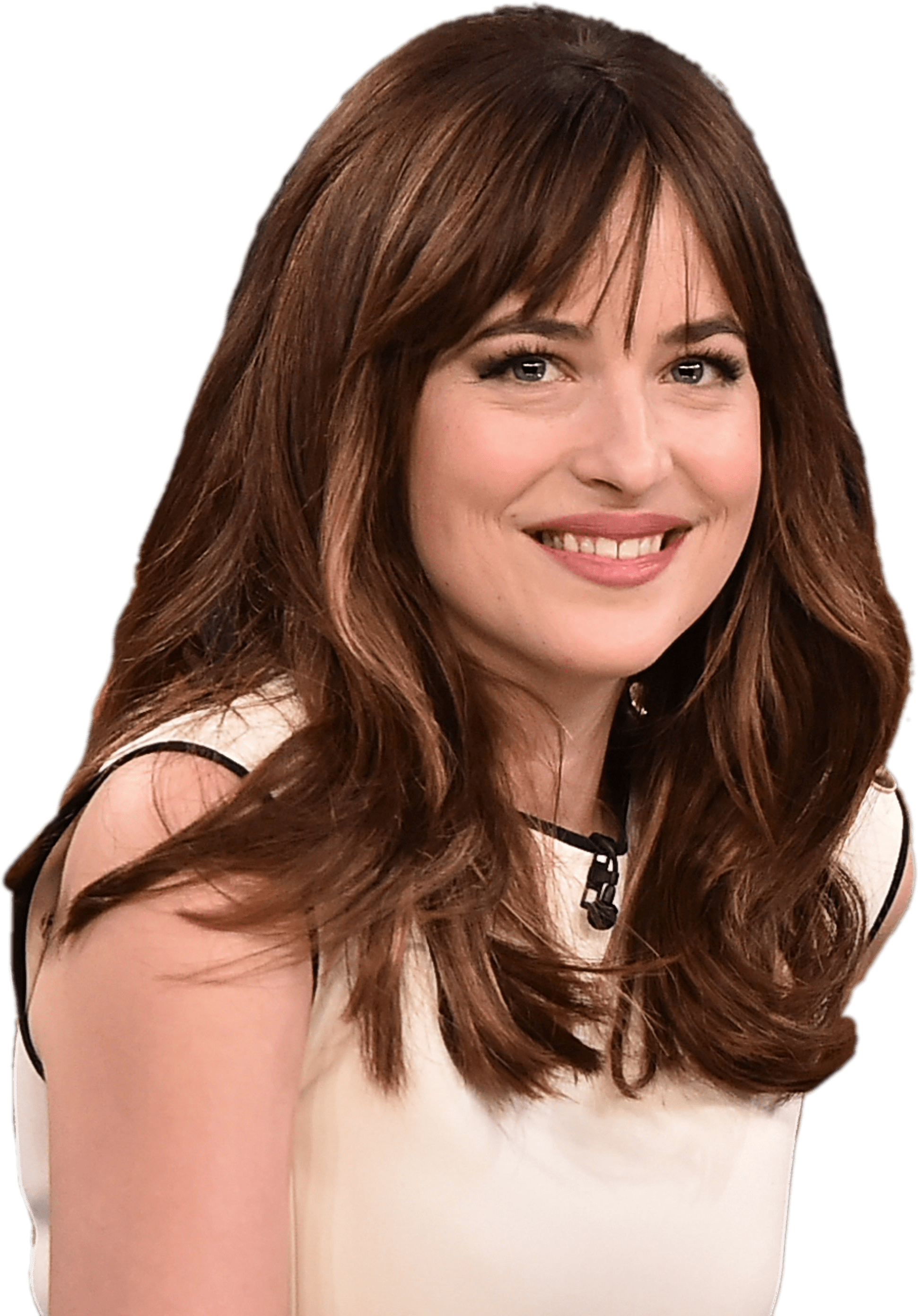 Dakota Johnson Png - Hairstyles 2018 Female With Fringe (2514x3000), Png Download