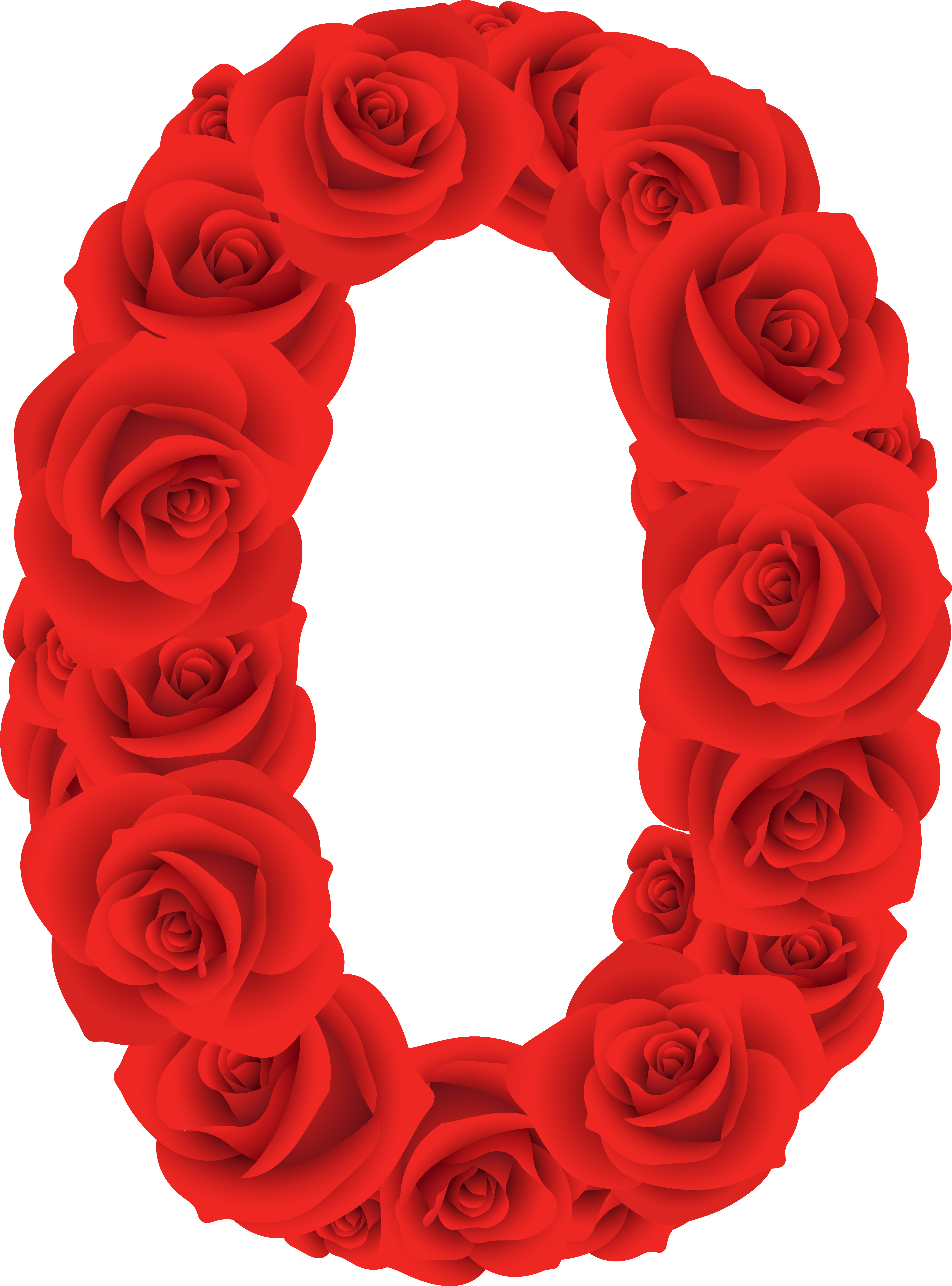 Gifs Y Fondos Pazenlatormenta - Red Roses Numbers (449x600), Png Download