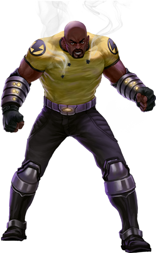 The Rock Marvel Rumors - Marvel Now Luke Cage (360x502), Png Download