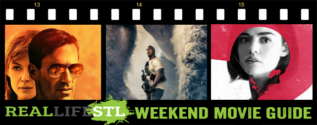 Rampage, Starring Dwayne Johnson, Highlights The Weekend - Film (640x253), Png Download