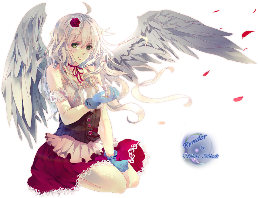 Angel Anime Png - Girl Anime Wallpaper 4k Sexy (878x669), Png Download
