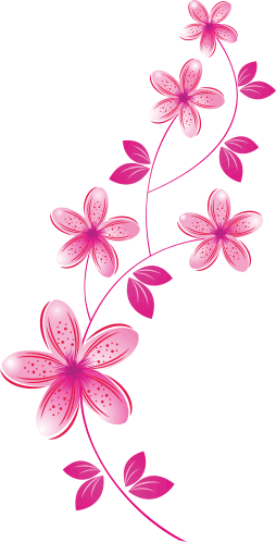 Imagenes De Flores De Caricatura (254x498), Png Download