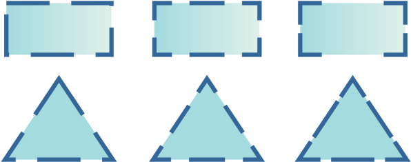 And The Fixed Dashes Option Creates Dashes In The End - Coreldraw (653x300), Png Download