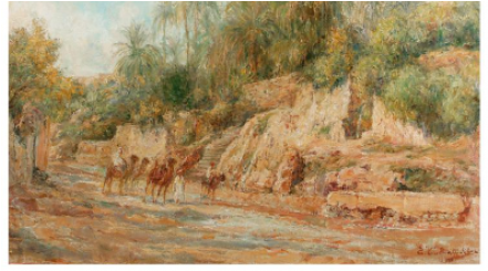 1 / - Oil Painting (440x440), Png Download