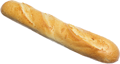 French Demi Baguette, 220 G - Grosse Baguette (500x500), Png Download
