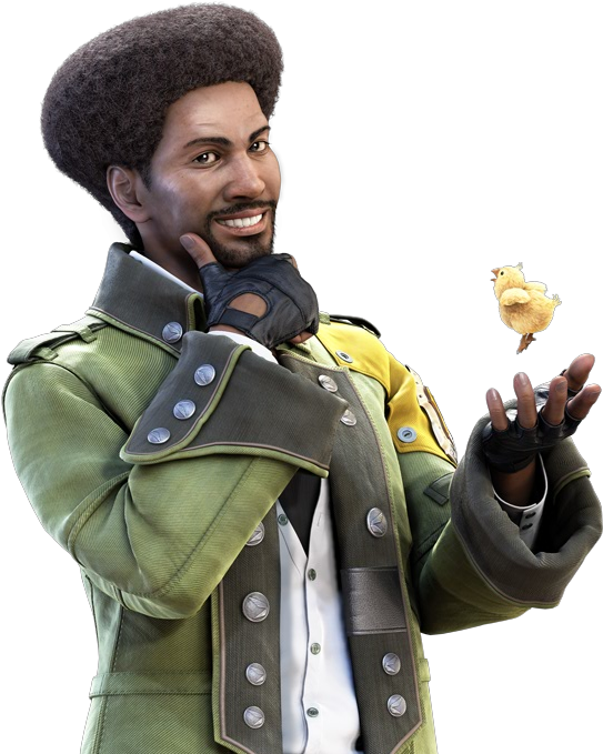 427kib, 600x678, Sazh Katzroy - Final Fantasy Xiii Sazh Katzroy Cosplay Costume (600x678), Png Download