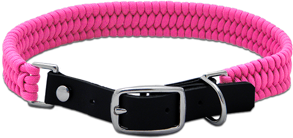 Custom Adjustable Wide Paracord Collar - Paracord Dog Collar Png (600x600), Png Download