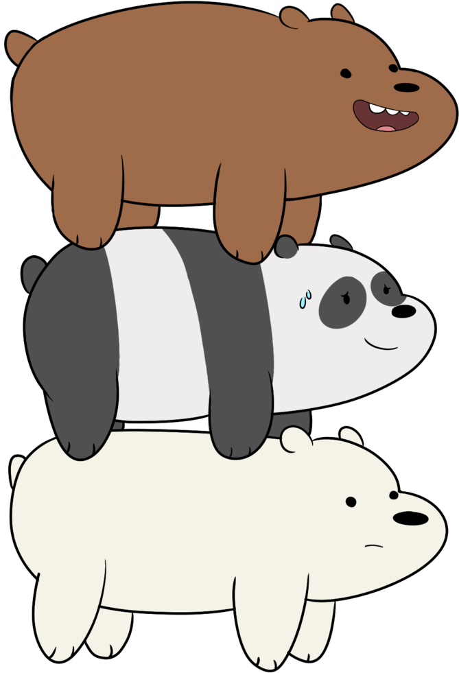 129kib, 1024x1024, Garbage - We Bare Bears Wallpaper Png (1024x1024), Png Download