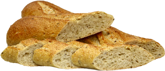 Multigrain Baguette - Sourdough (600x375), Png Download