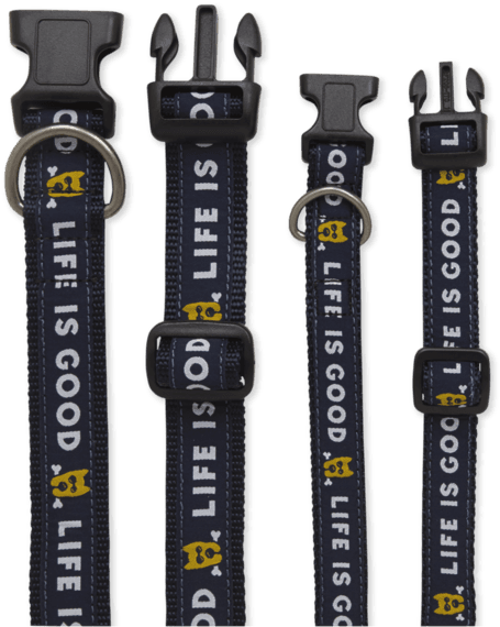 Nylon Rocket Dog Collar - Life Is Good. Dog Collar: Rocket Collars Darkest Blue (570x570), Png Download